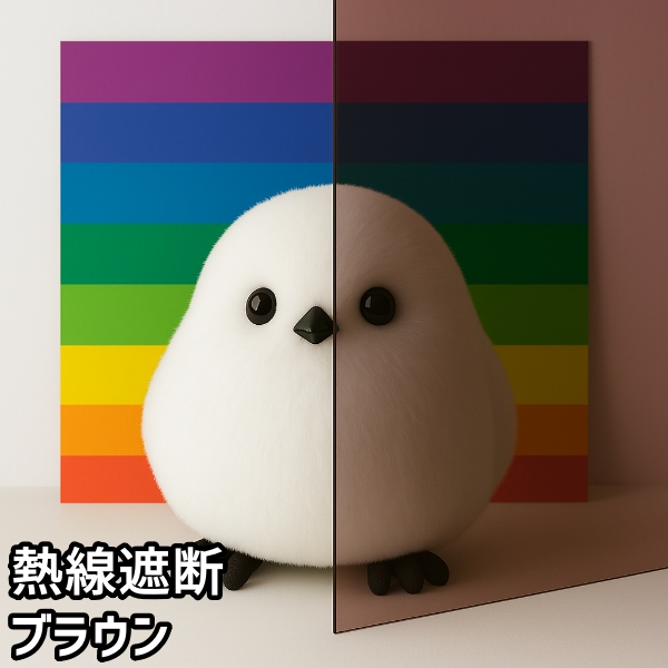 熱線遮断ブラウン